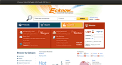 Desktop Screenshot of ecknow.com